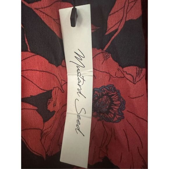 Mustard Seed size small ALWAYS DREAMING FLORAL (HIDDEN ROMPER!) - Picture 7 of 8